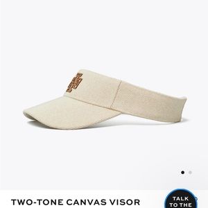 Two-Tone Canvas Visor